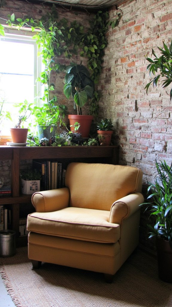 indoor plants brighten basements