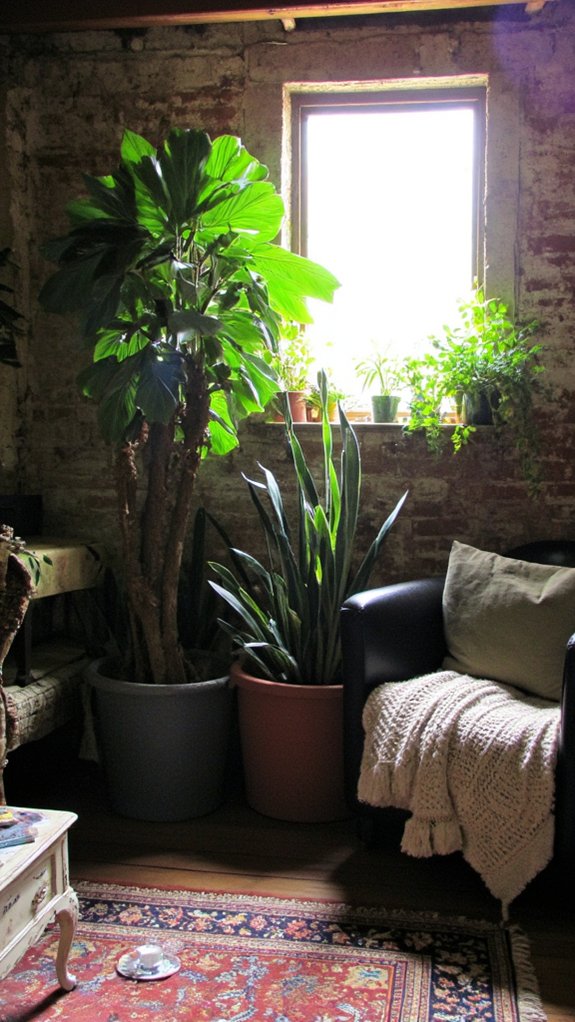 indoor plants enhance atmosphere