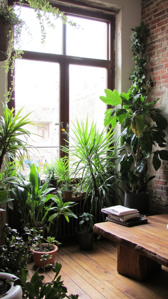 indoor plants enhance atmosphere