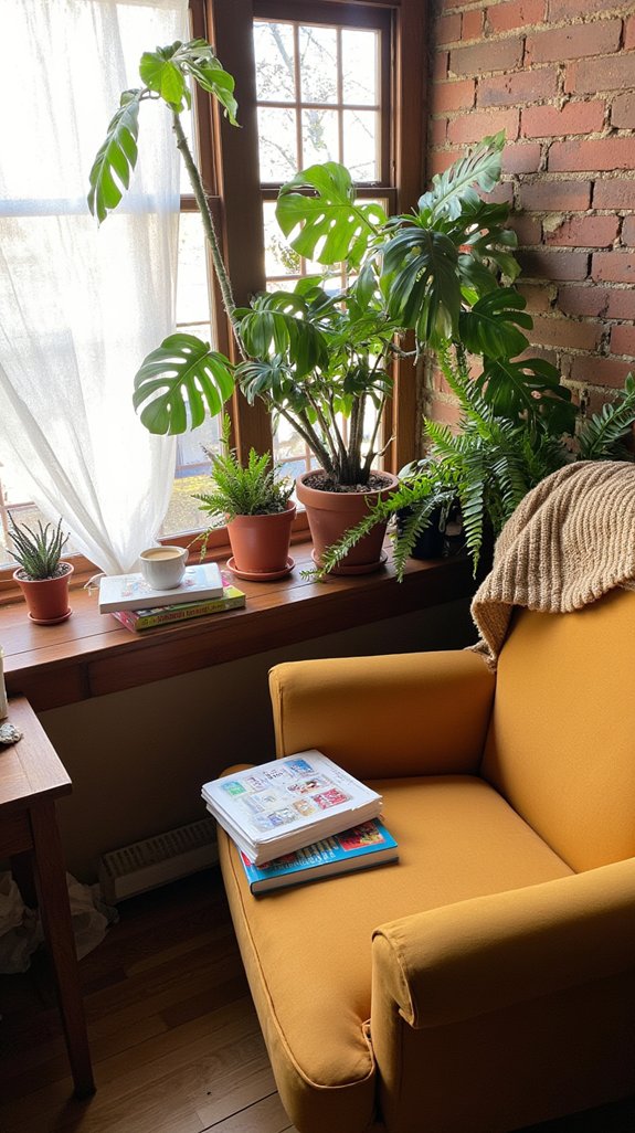 indoor plants enhance atmosphere