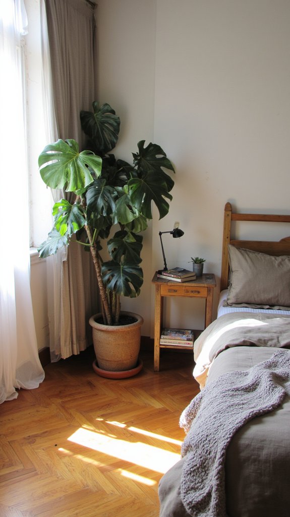 indoor plants enhance tranquility