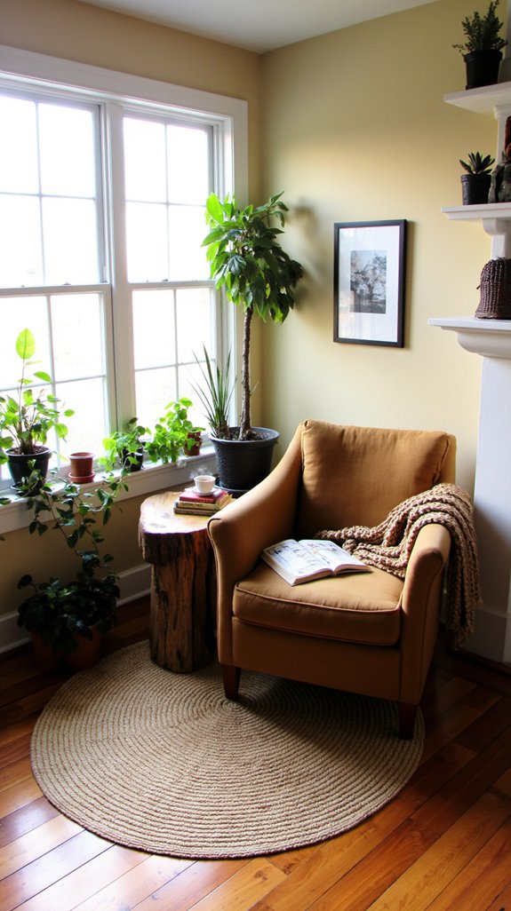 indulgent reading lounge retreat