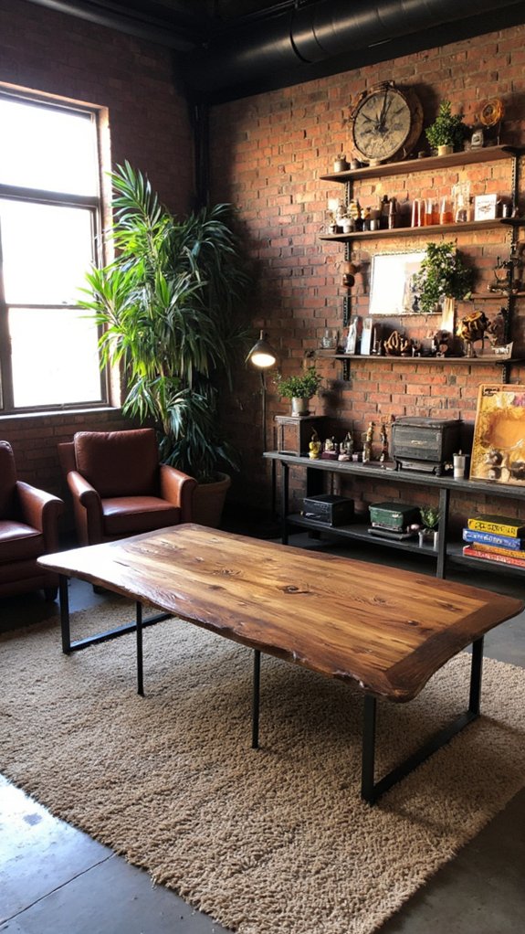 industrial chic game room