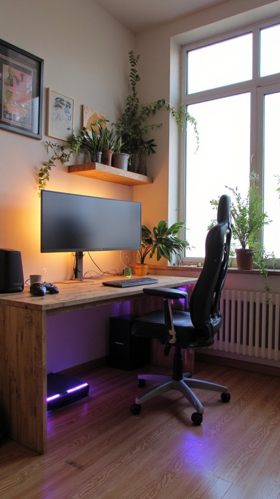 inspiring futuristic workspace design