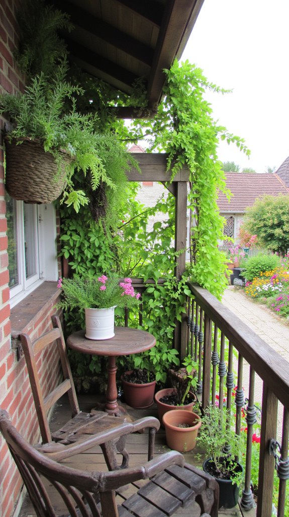 inviting greenery enhances atmosphere