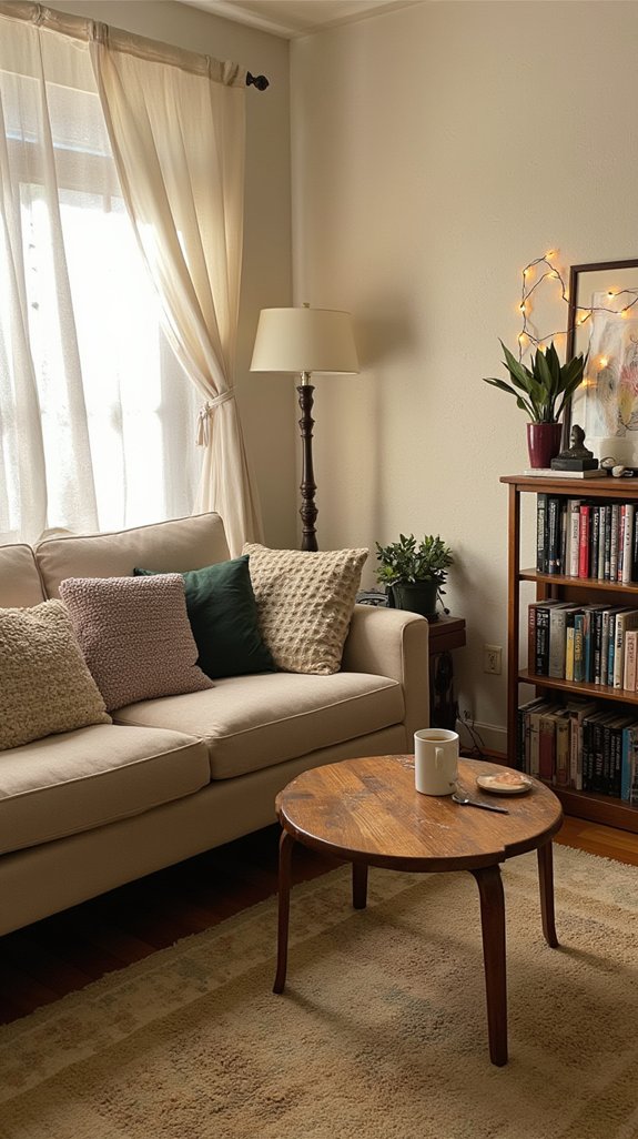 layered lighting creates ambiance