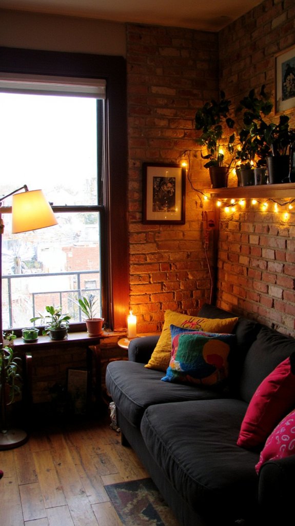 layered lighting for ambiance