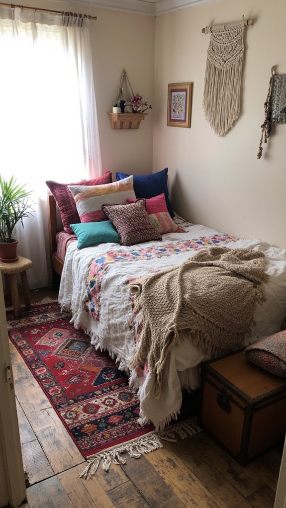 layered textiles for coziness