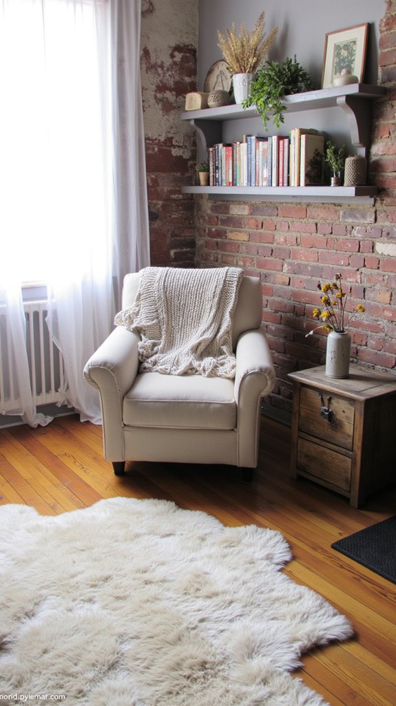 layered textures create warmth