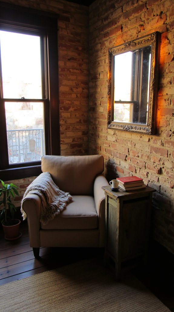 lighted mirrors enhance space