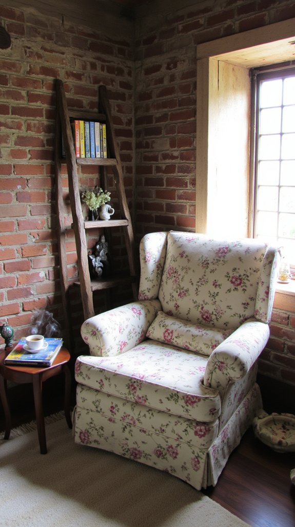 literary haven with ladder