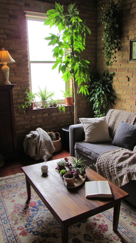 low maintenance indoor plant decor