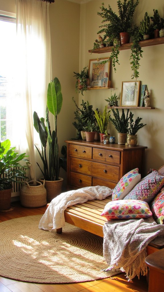 lush indoor plants enhance tranquility