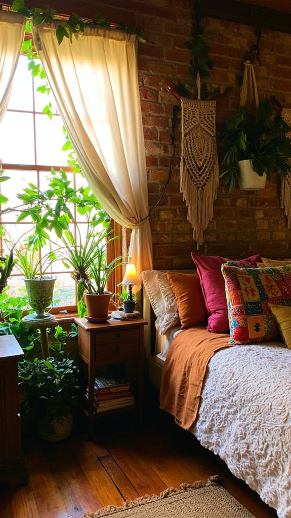 lush plants enhance tranquility