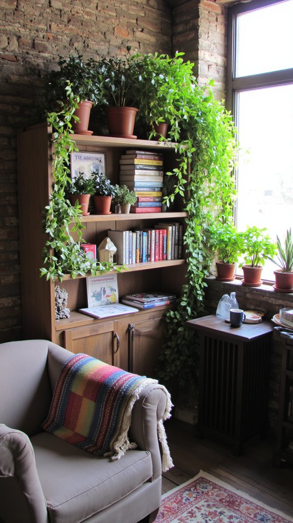 lush sanctuary with greenery