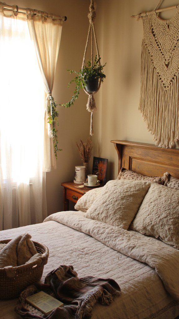 macram accents enhance decor