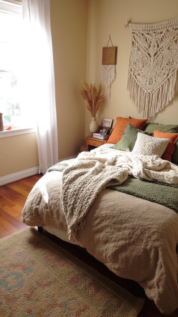 macram adds bohemian charm