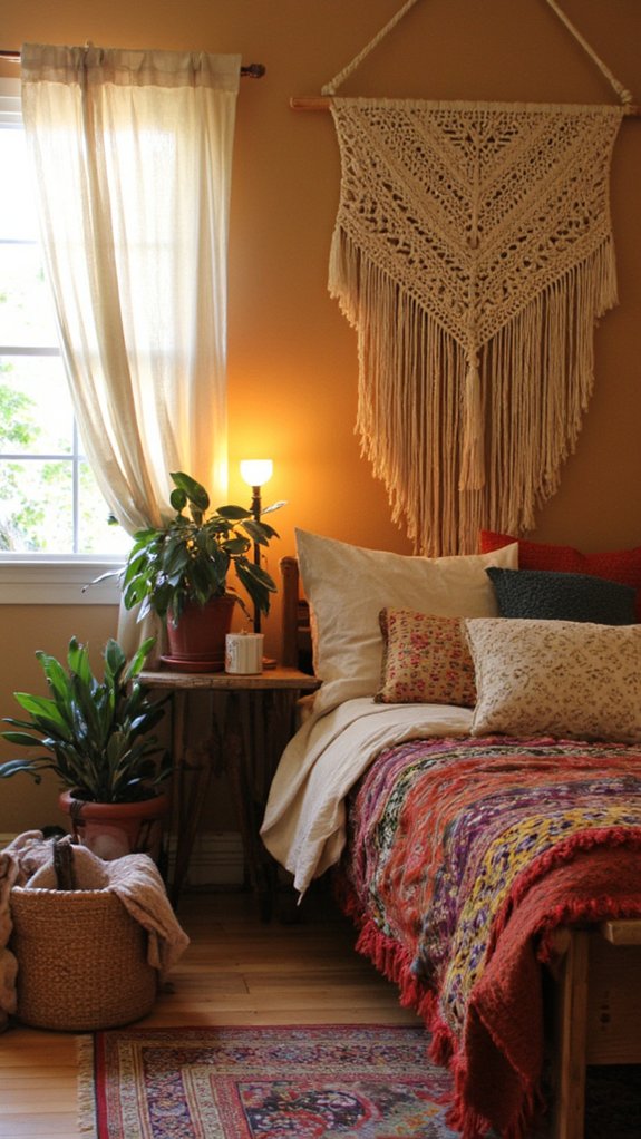 macram adds cozy texture