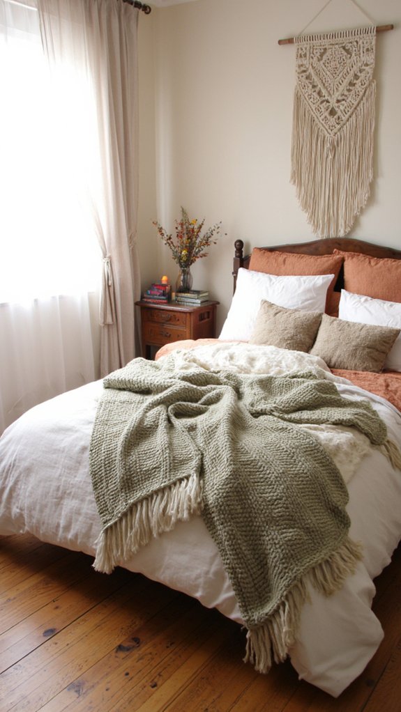 macram decor adds warmth