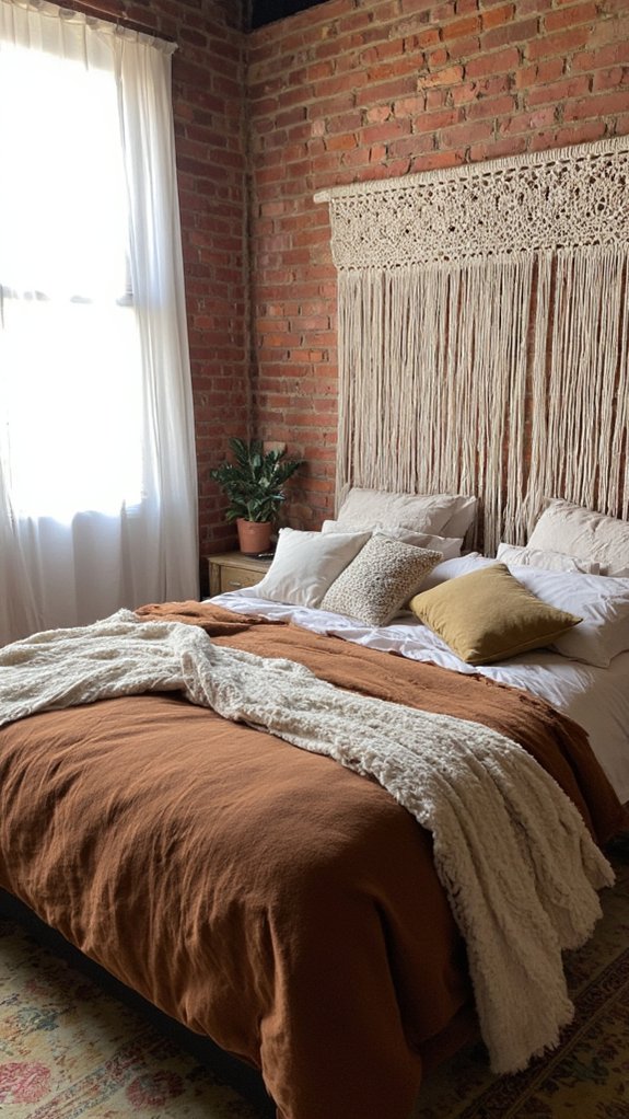 macram fringe adds warmth