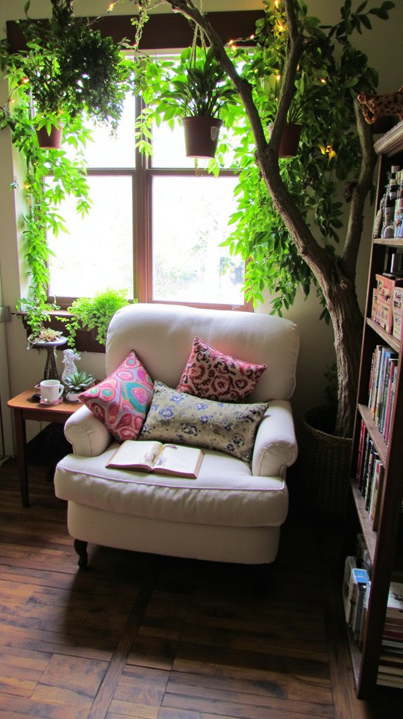 magical reading nook ambiance