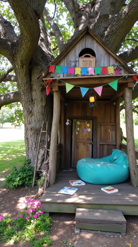 magical reading retreat treehouse