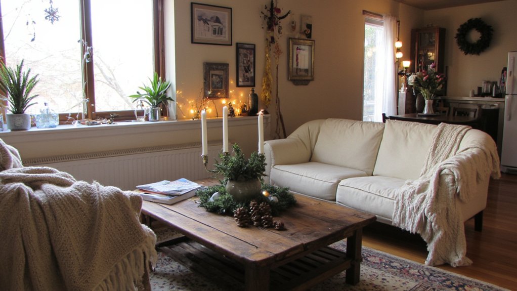 magical winter apartment decor