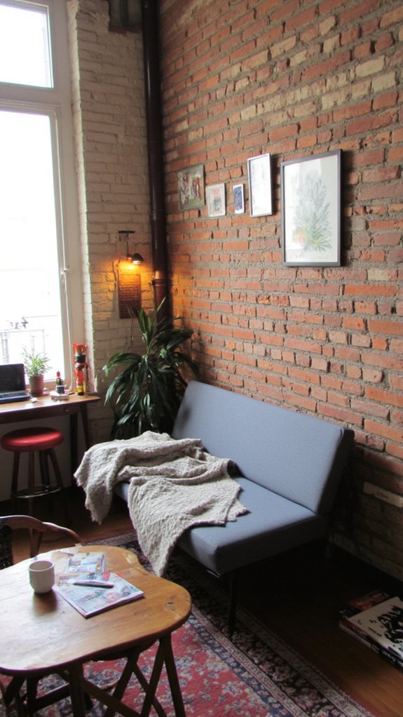 maximize space with foldable furniture