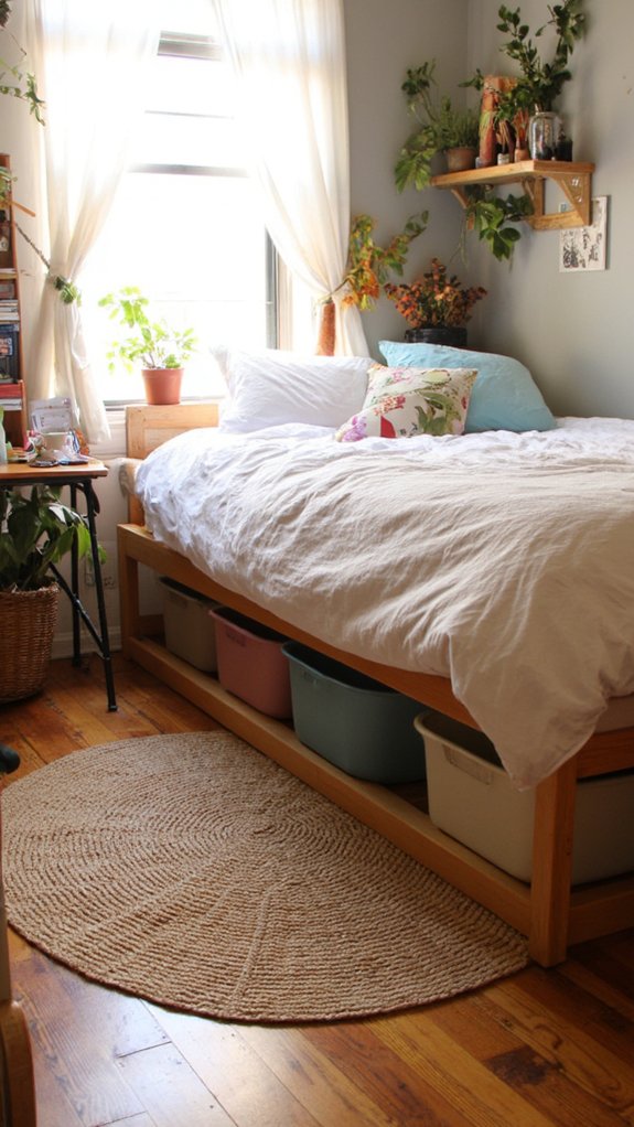 maximize space with organization