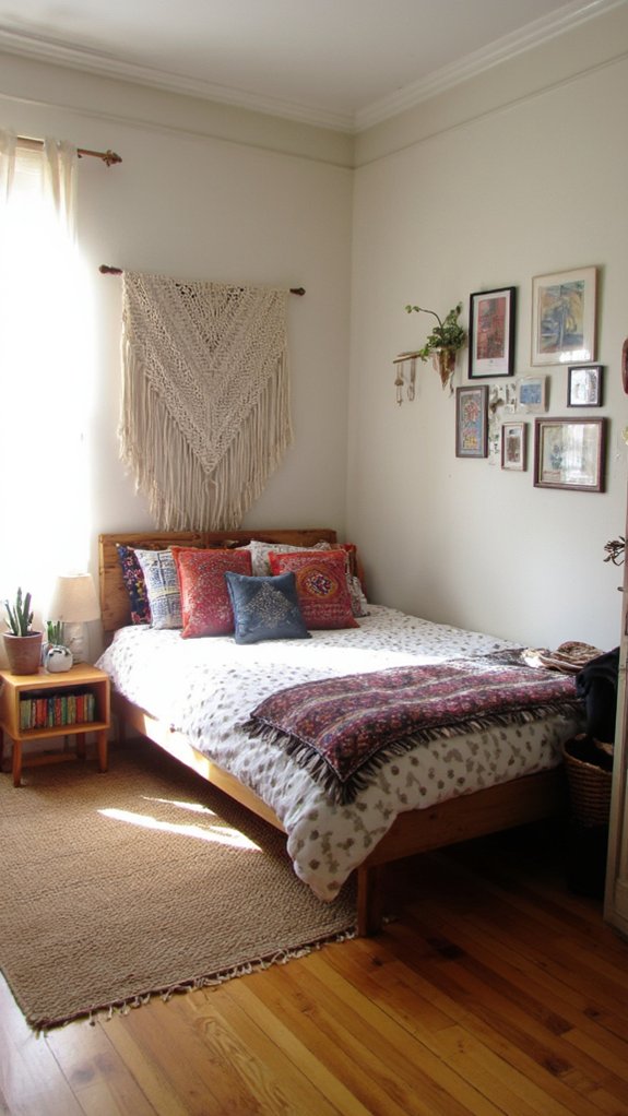 maximize space with platform beds