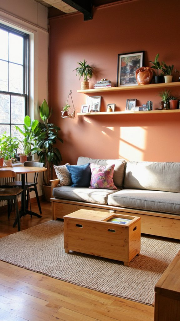 maximize space with storage