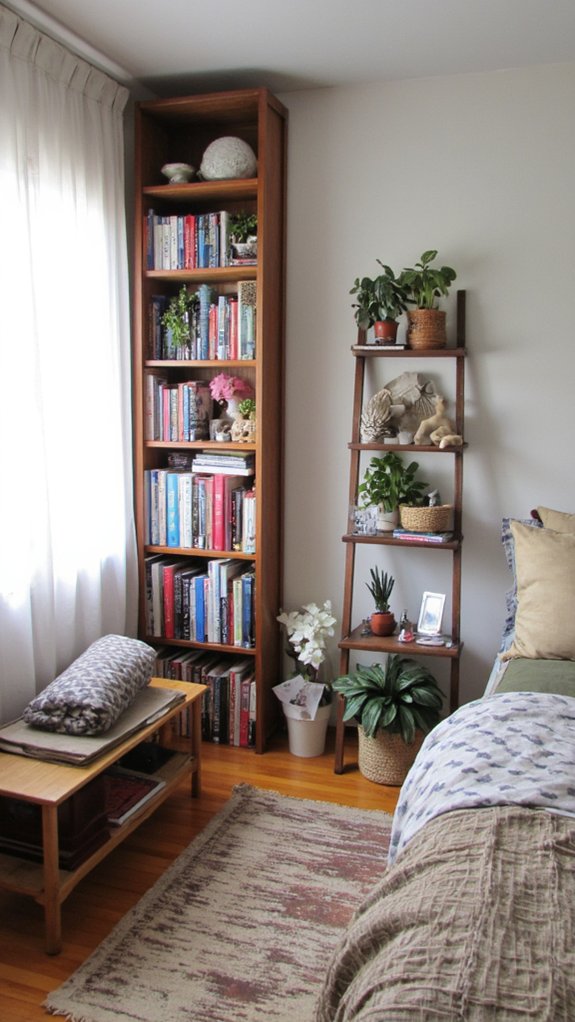 maximize space with vertical storage