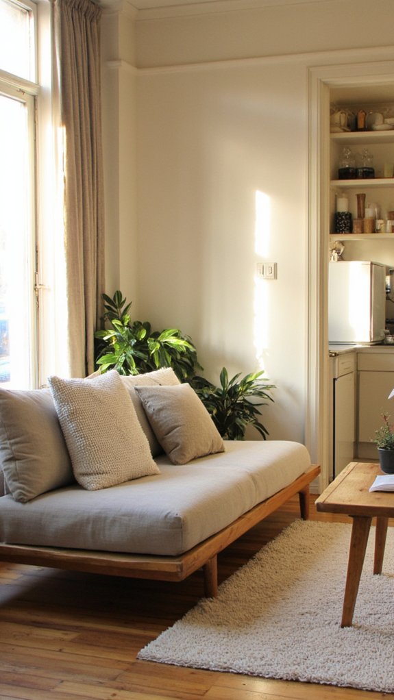 meaningful minimalistic decor choice