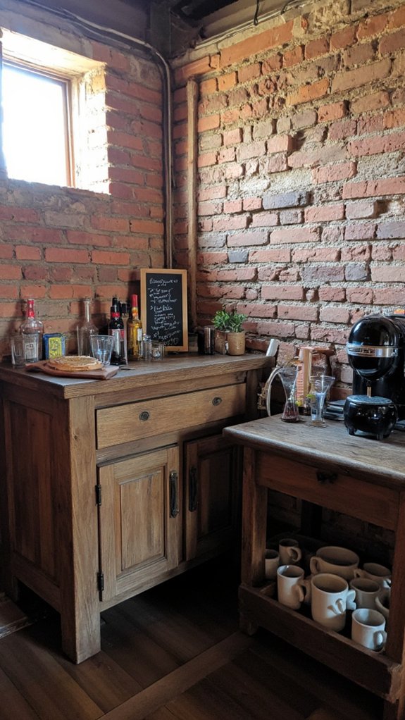 mini bar enhances comfort