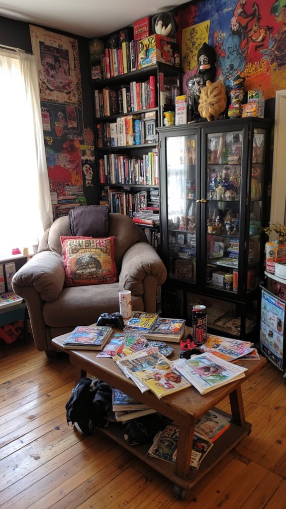 minimalist gaming library inspiration