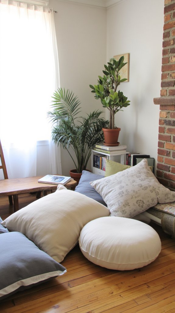 minimalist reading nook design