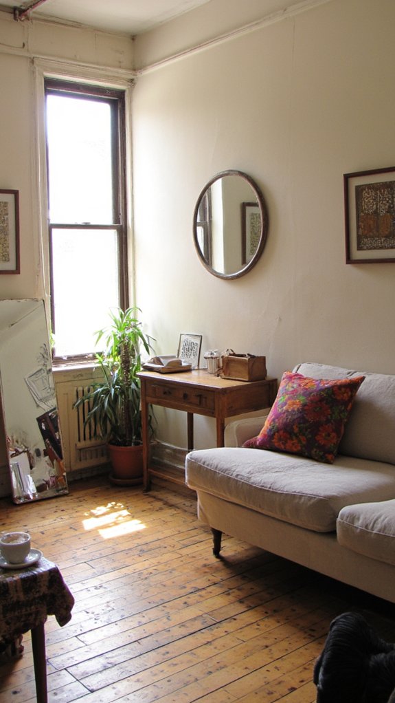 mirrors create spatial illusion