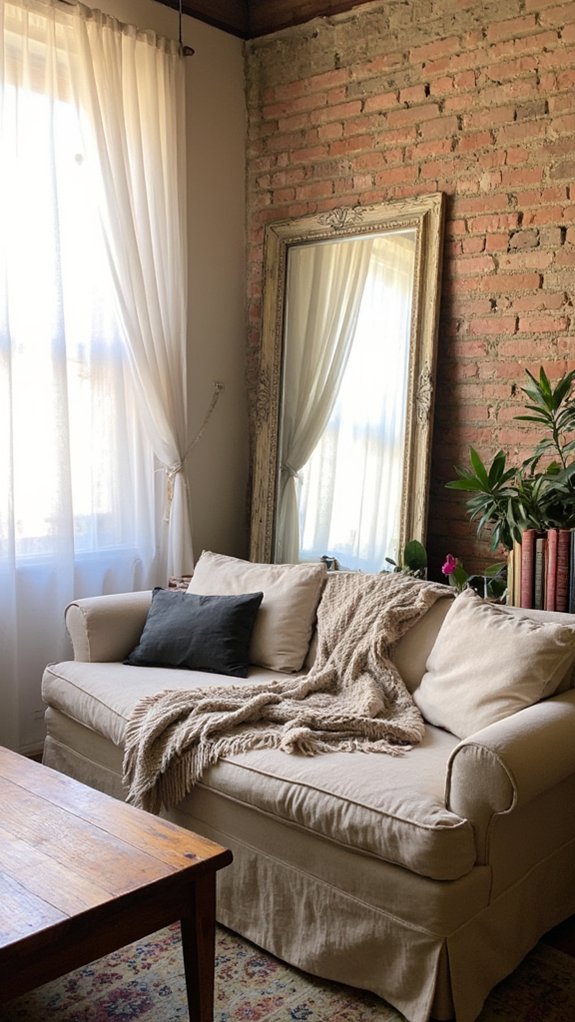 mirrors enhance light and space