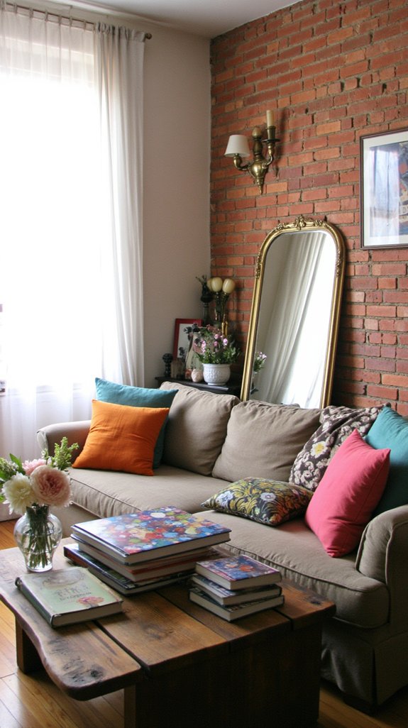 mirrors enhance living spaces