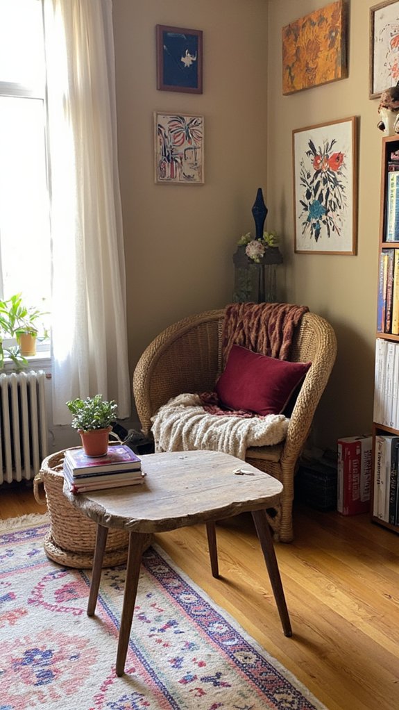 mix materials for depth