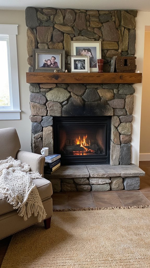 mix textures for warmth