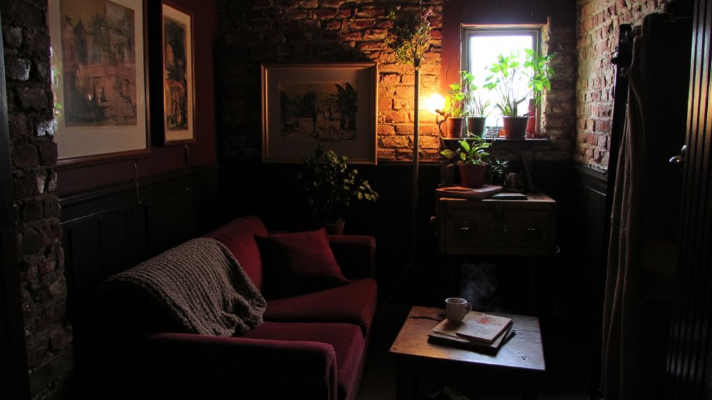 moody basement decor ideas