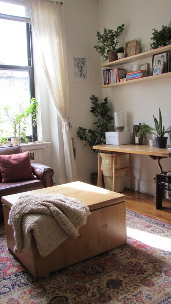 multifunctional furniture and organization