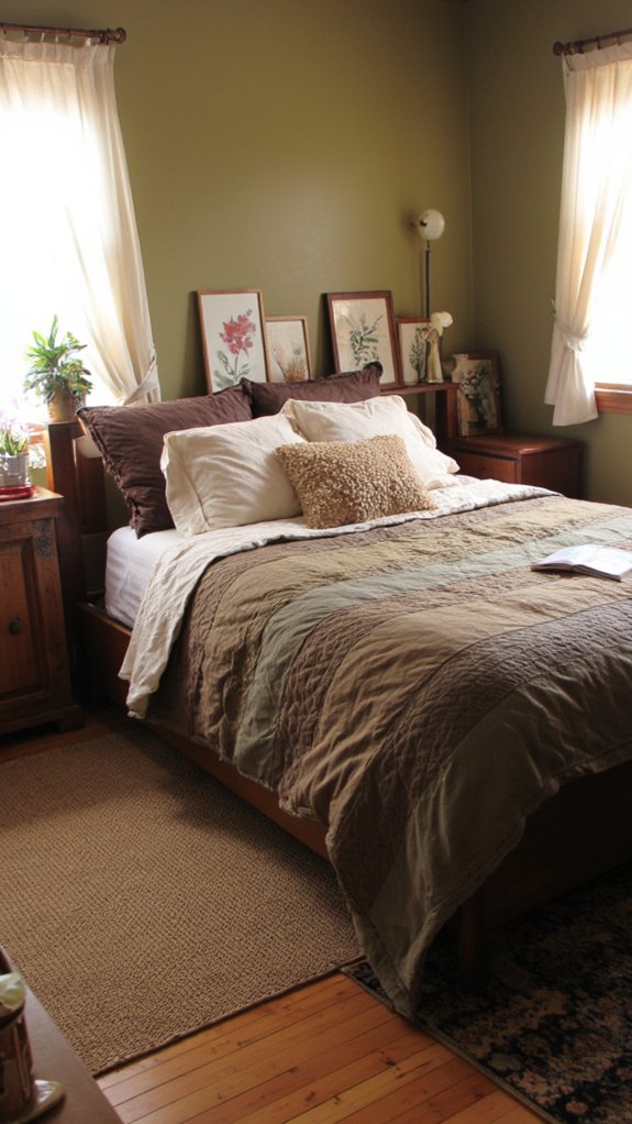 nature inspired bedroom cohesion