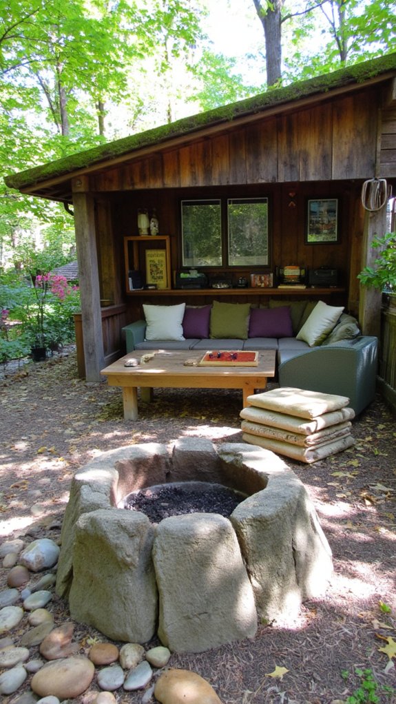 nature inspired calming oasis