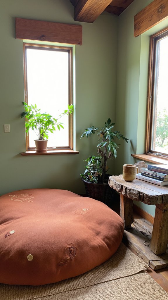 nature inspired reading sanctuary