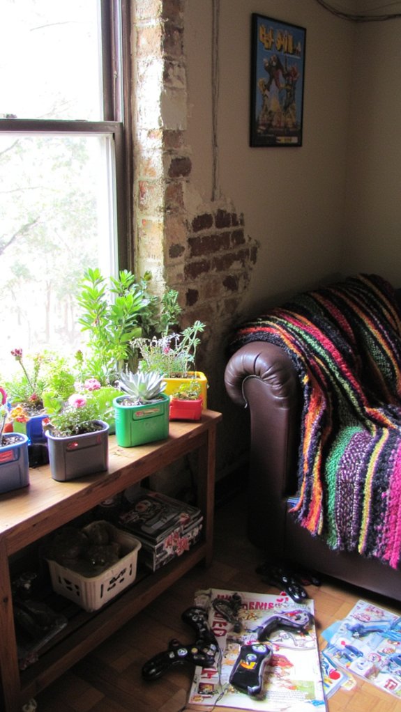 nostalgic gaming cartridge planters