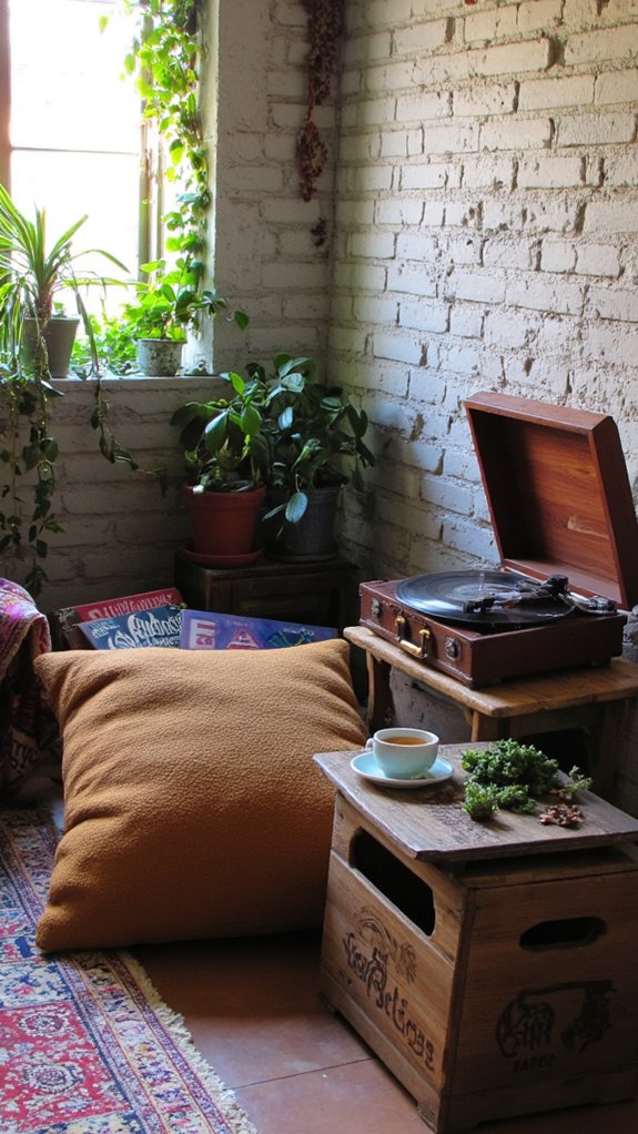 nostalgic gatherings with vinyl