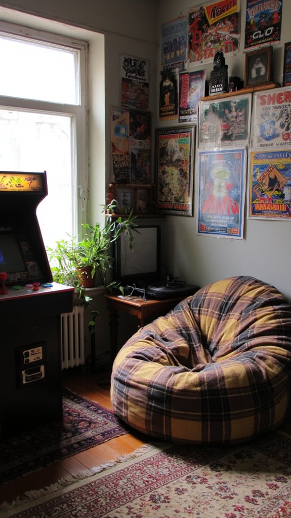 nostalgic retro gaming atmosphere