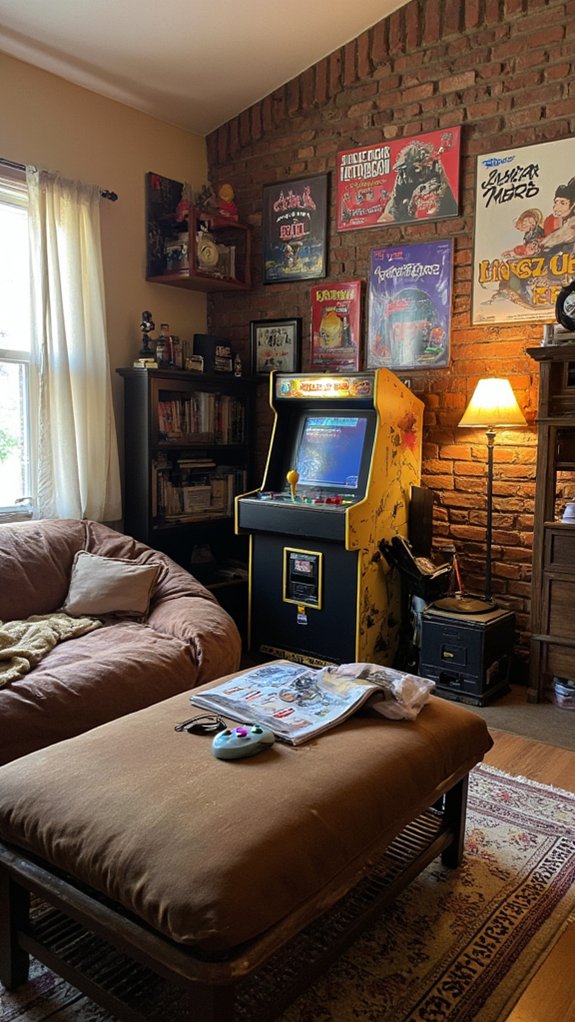 nostalgic vintage gaming haven
